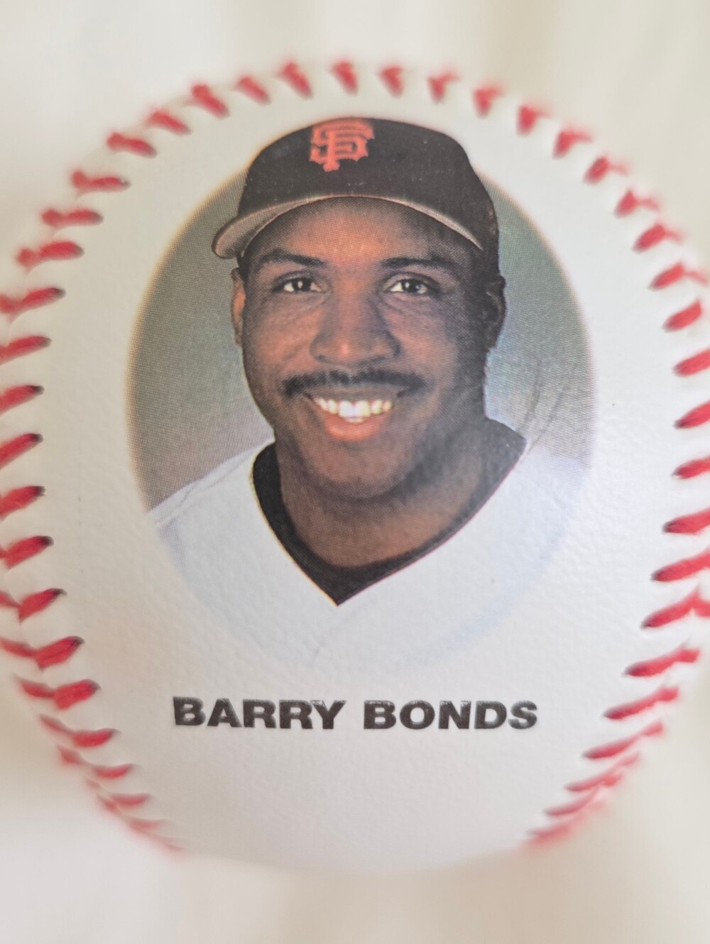 Barry Bonds 1997 San Francisco Giants 100 RBI Commemorative Souvenir Baseball